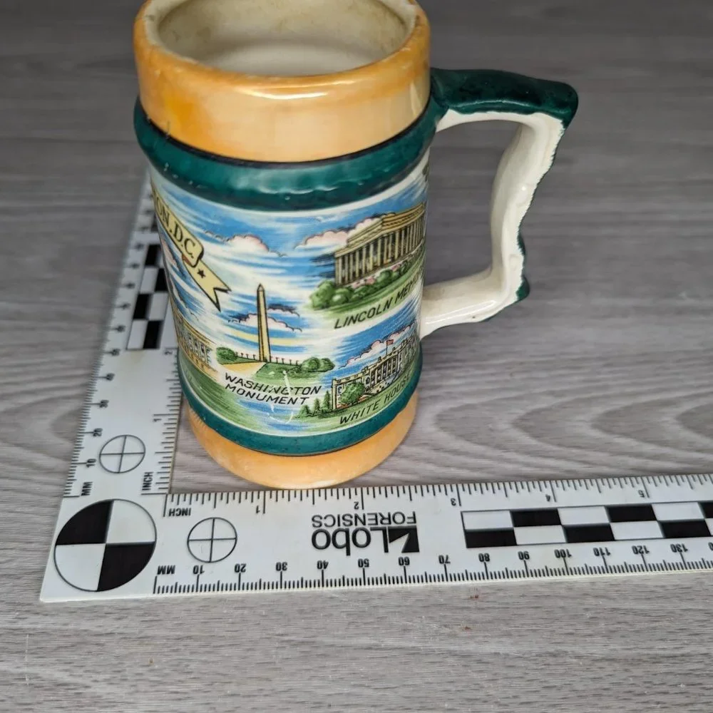 Washington DC Miniature Ceramic Beer Stein